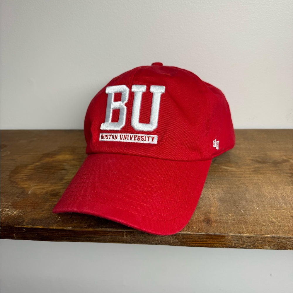 47 Brand Red Boston University Cap